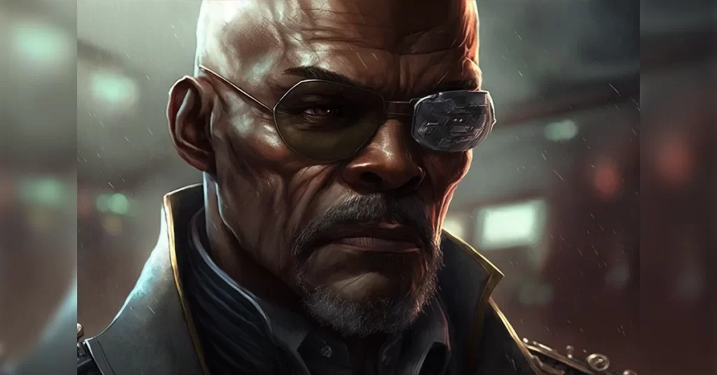 Nick fury lost his eyes